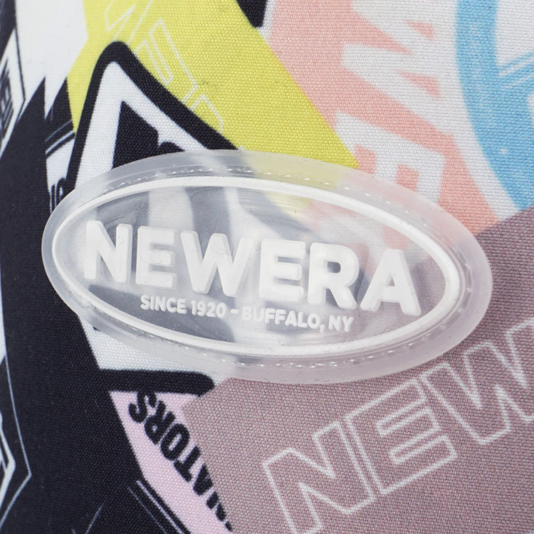 New Era Party Vibe Sticker Bombing Multi 9FORTY A-Frame Adjustable Cap