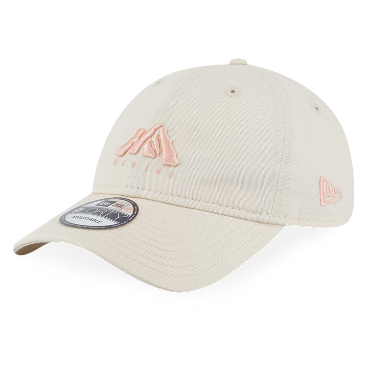 New Era Mountain Logo Light Cream 9FORTY Unstructured Adjustable Cap