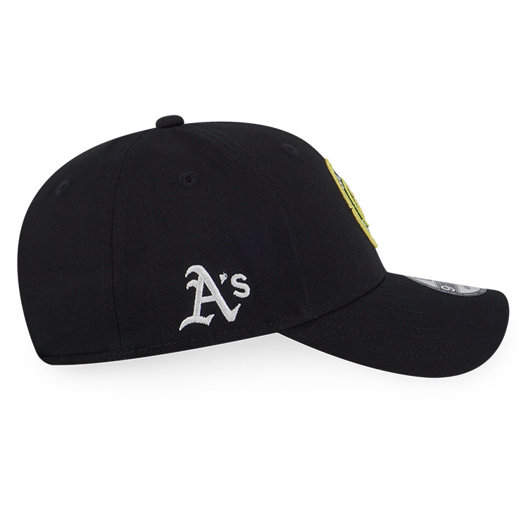 Oakland Athletics MLB Party Vibe Summer Neon Black 9FORTY Adjustable Cap