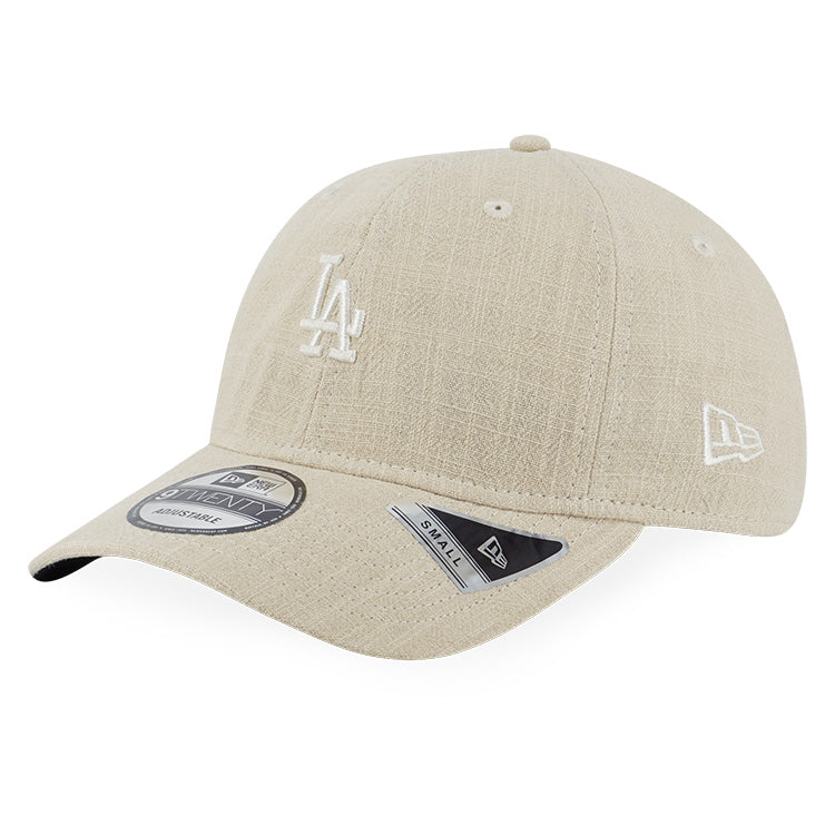 Los Angeles Dodgers MLB Soft Nature Linen Stone 9TWENTY Small Adjustable Cap