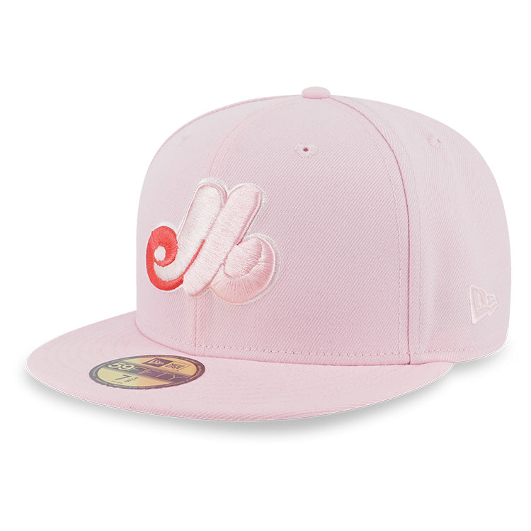 Montreal Expos MLB Sakura Pink 59FIFTY Fitted Cap