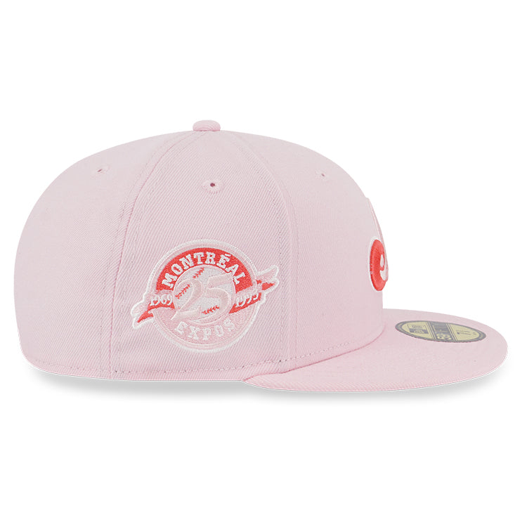 Montreal Expos MLB Sakura Pink 59FIFTY Fitted Cap