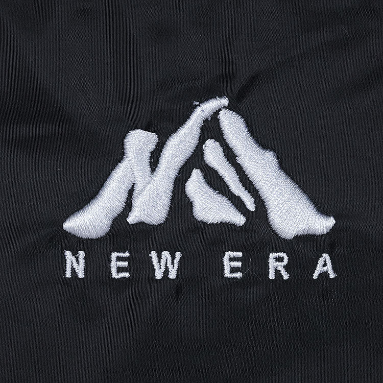 New Era Mountain Logo Black Drawstring Shoulder Bag