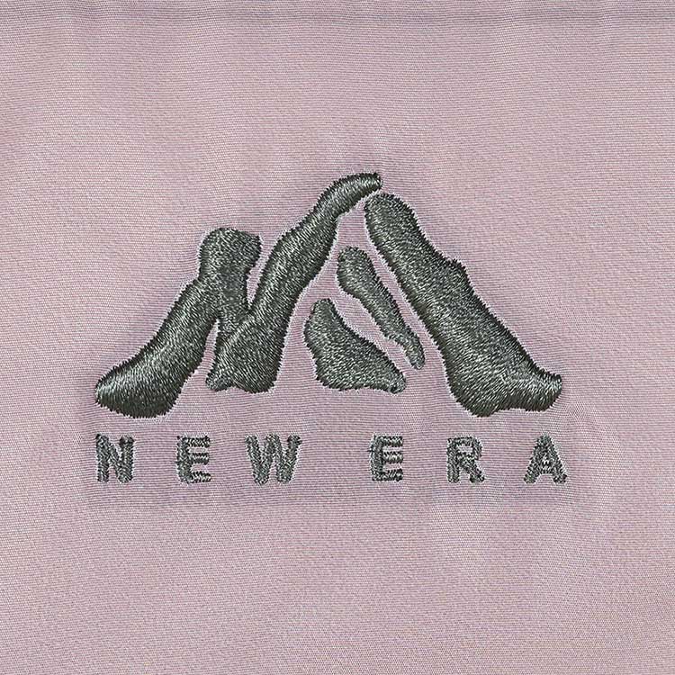 New Era Mountain Logo Ash Brown Drawstring Shoulder Bag