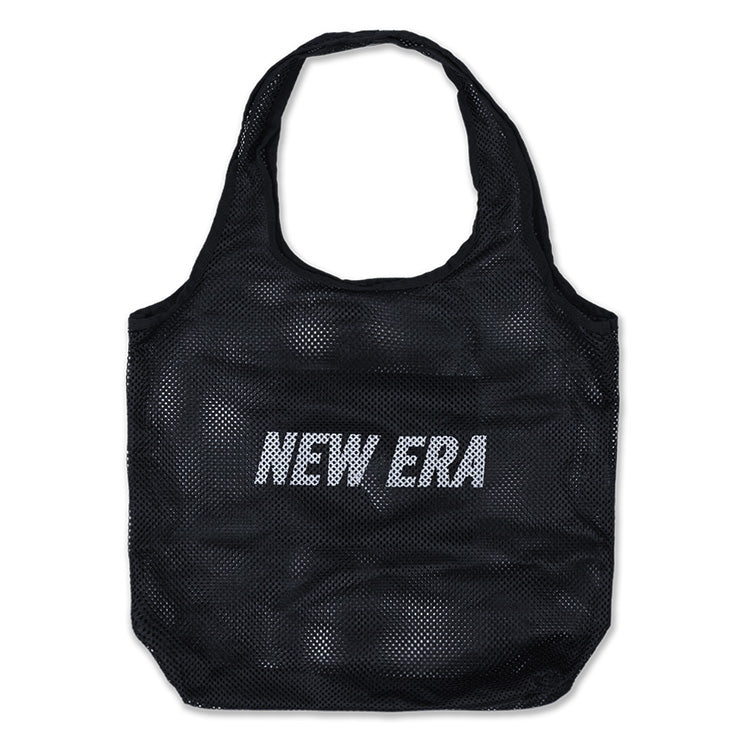 New Era Earth Day Black Eco Tote Mesh Bag