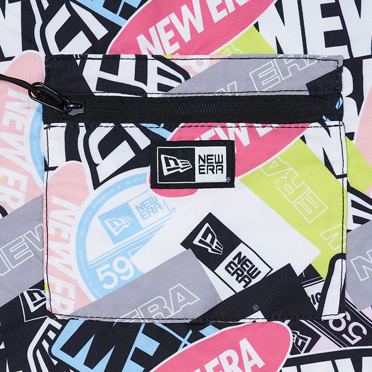 New Era Party Vibe Sticker Bombing Multi Eco Tote Bag