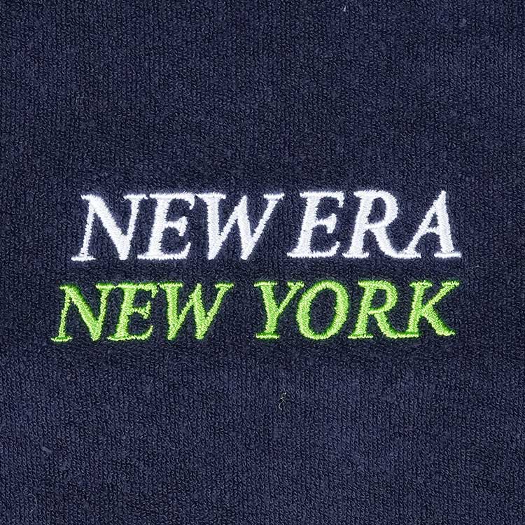 New Era Sports Club Tennis Navy Short Sleeve Terry Cloth T-Shirt