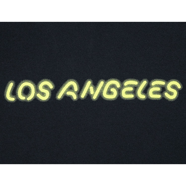 Los Angeles Lakers NBA Party Vibe Summer Neon Black Short Sleeve T-Shirt