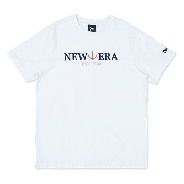 New Era Sailor Club White Short Sleeve T-Shirt