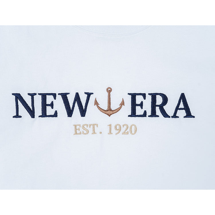 New Era Sailor Club White Short Sleeve T-Shirt