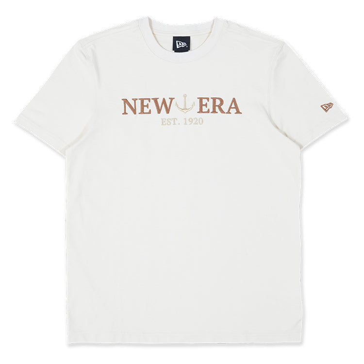 New Era Sailor Club Light Cream Short Sleeve T-Shirt