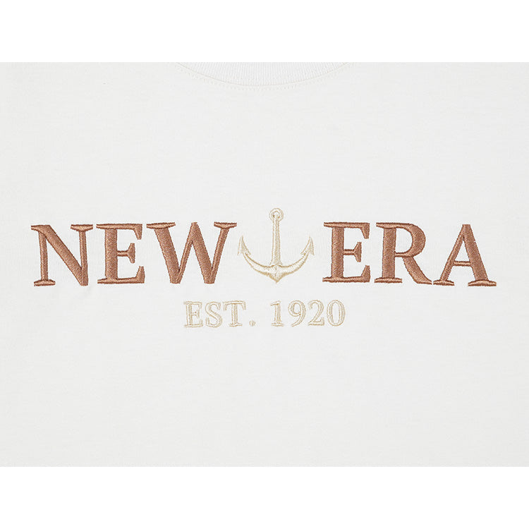 New Era Sailor Club Light Cream Short Sleeve T-Shirt