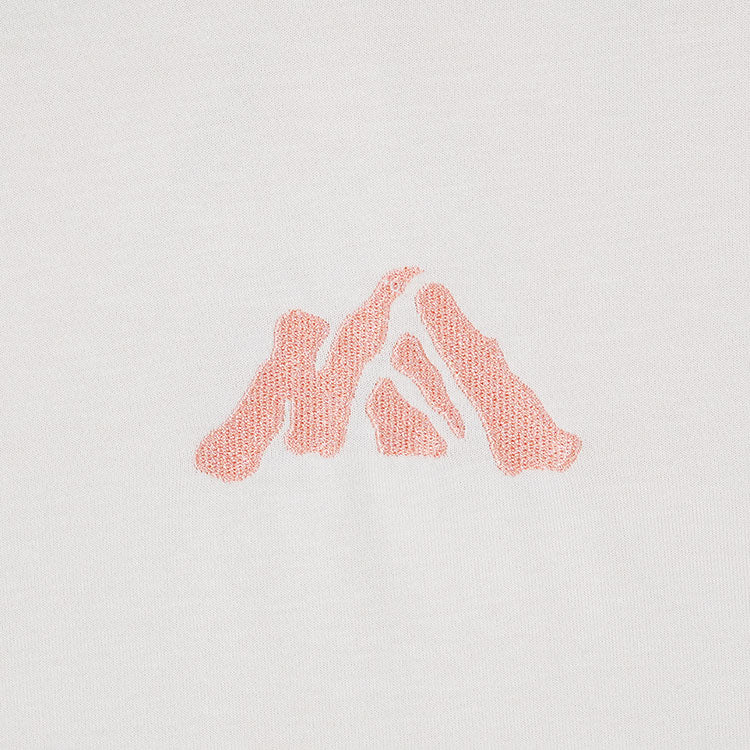 New Era Mountain Logo Light Cream Short Sleeve T-Shirt