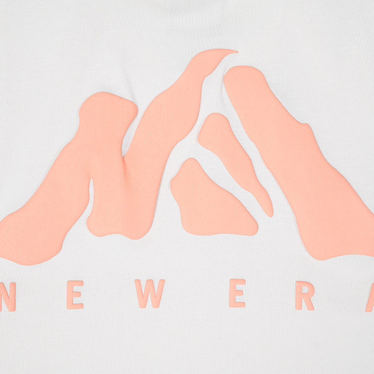 New Era Mountain Logo Light Cream Short Sleeve T-Shirt