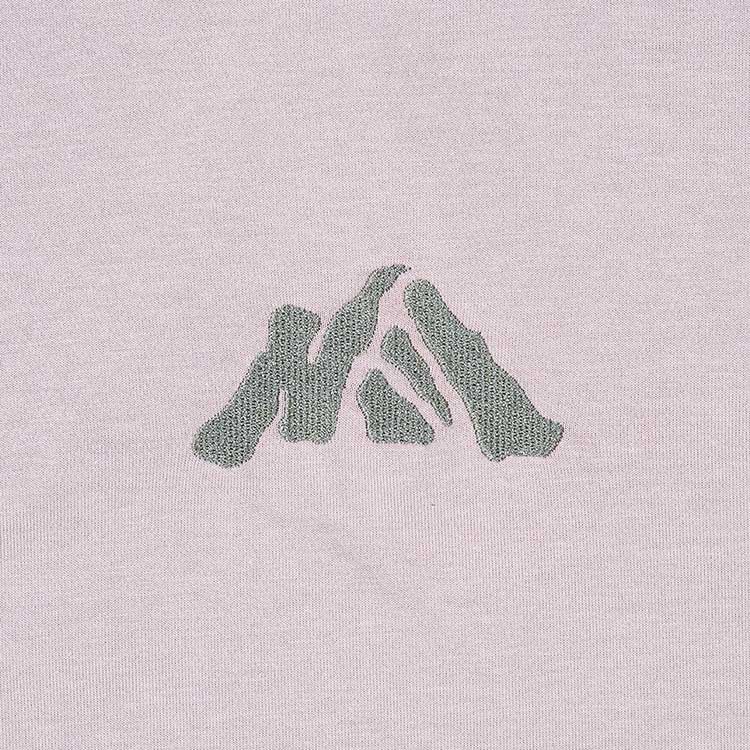 New Era Mountain Logo Ash Brown Short Sleeve T-Shirt