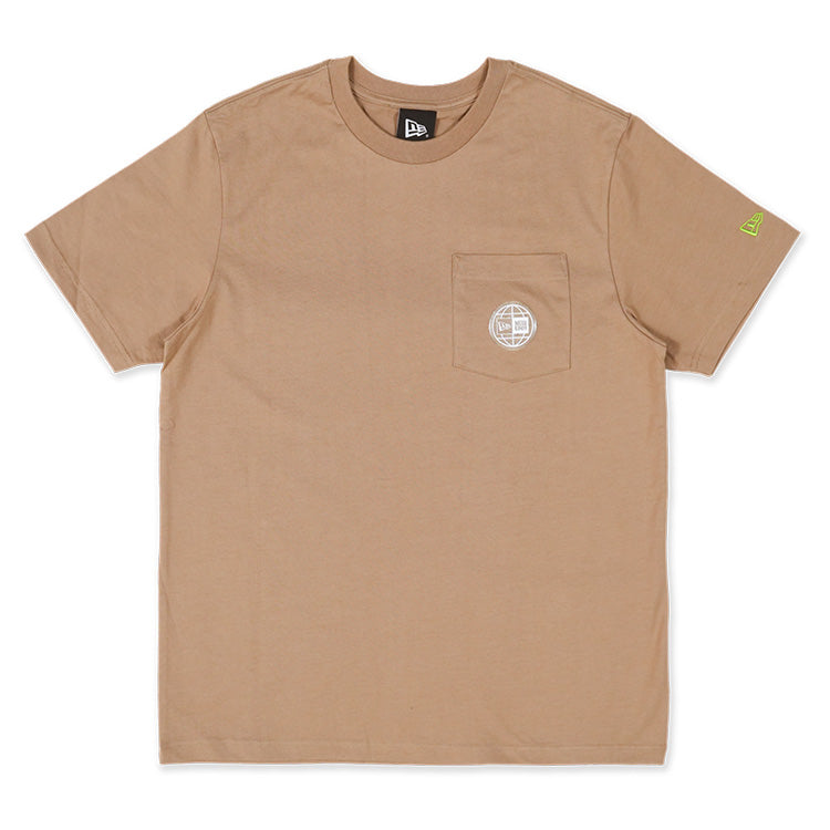 New Era Earth Day Khaki Short Sleeve T-Shirt