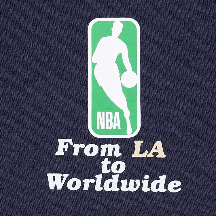 Los Angeles Lakers NBA World Navy Short Sleeve T-Shirt