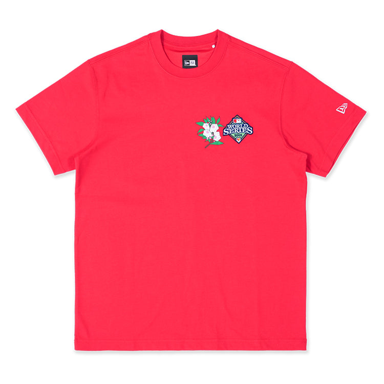 Philadelphia Phillies MLB State Flower Scarlet Red Short Sleeve T-Shirt