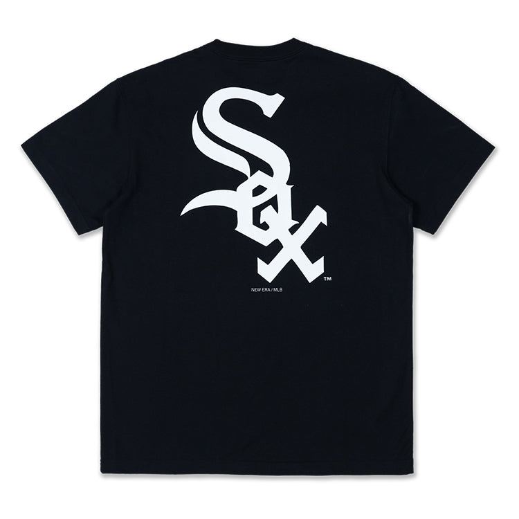 Chicago White Sox MLB State Flower Black Short Sleeve T-Shirt