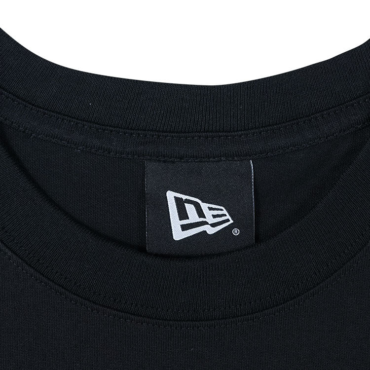 New Era Wordmark Sakura Black Short Sleeve Pocket T-Shirt