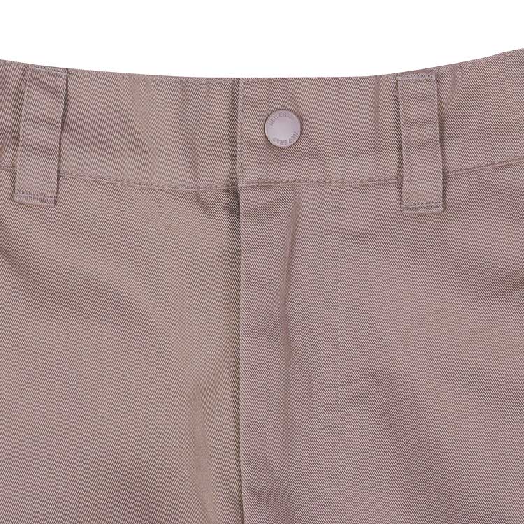 New Era Mountain Logo Ash Brown Nylon Cargo Pants