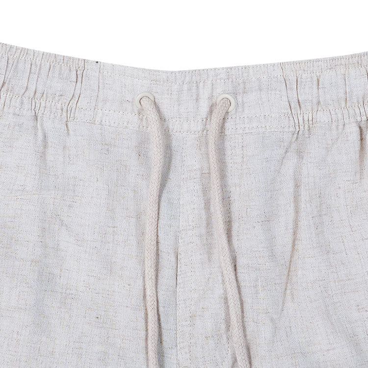 New Era Soft Nature Linen Light Cream Shorts