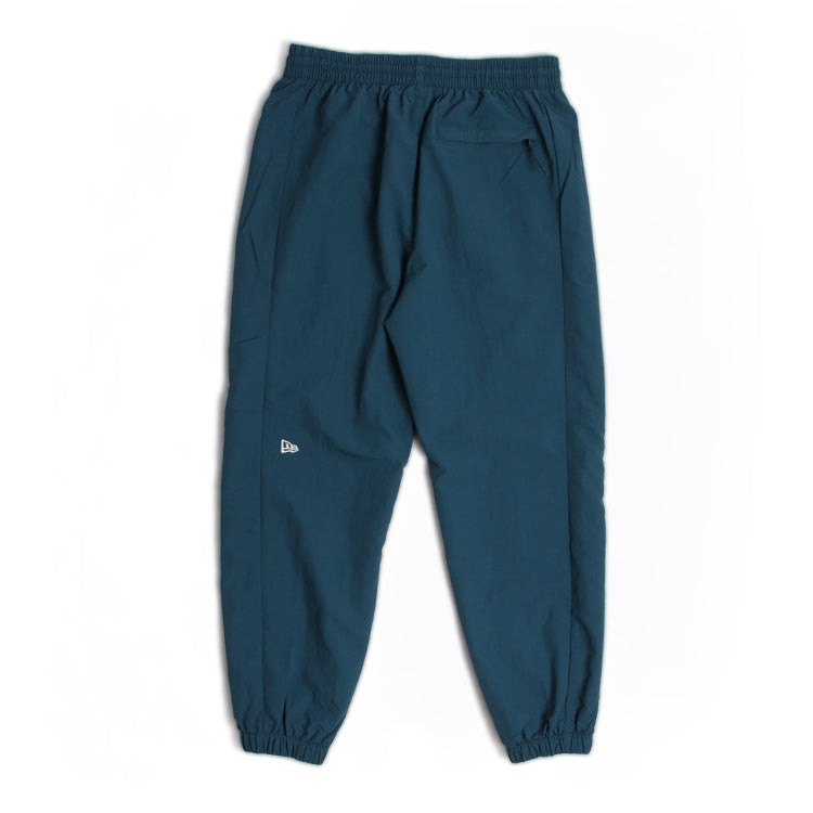 [New Era]★TECH NYLON TRACK PANTS New Era Tech Color Block Reflective Pond Dark Green Nylon