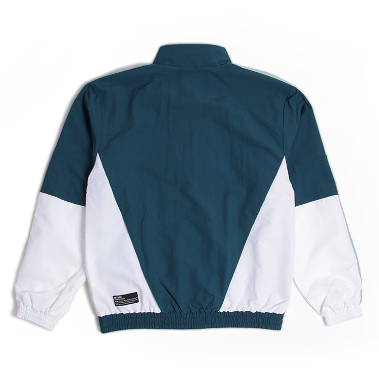 [New Era]★NE-TECH COLOR BLOCK TRACK JACKET New Era Tech Color Block Reflective Pond Dark Green