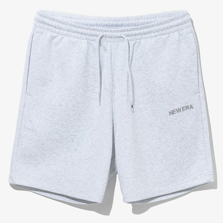 New Era Essential Grey Knit Sweat Shorts