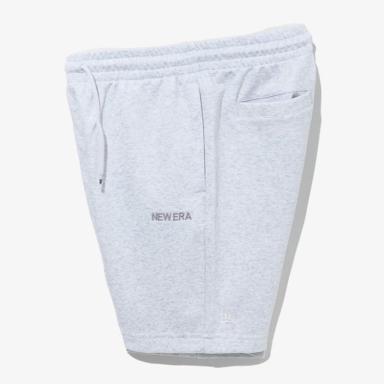 New Era Essential Grey Knit Sweat Shorts