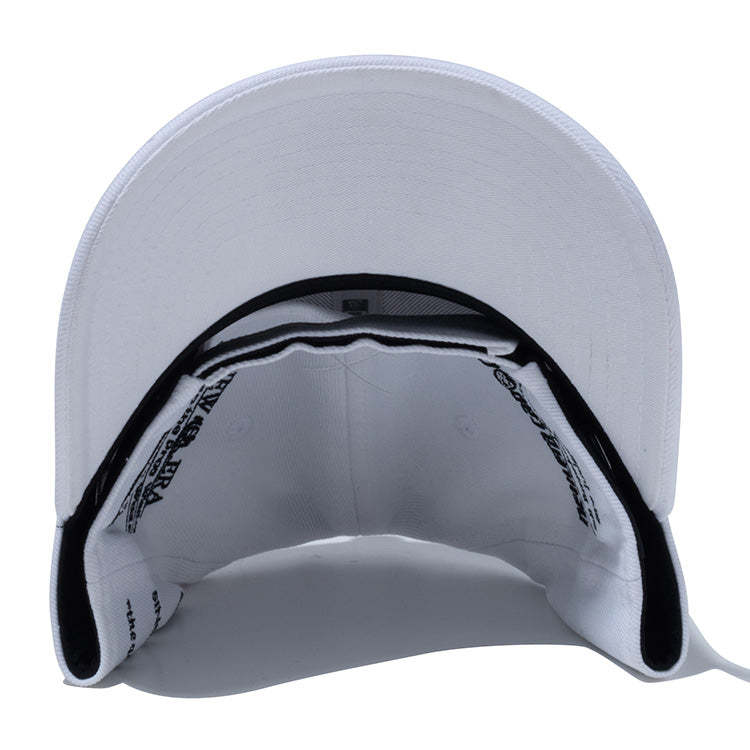 New Era Script Archive Logo White 9FORTY Velcro Adjustable Cap