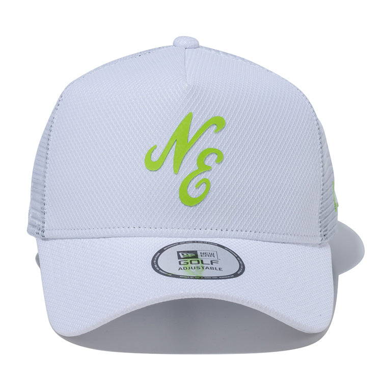 New Era Classic NE White 9FORTY A-Frame Trucker Adjustable Cap