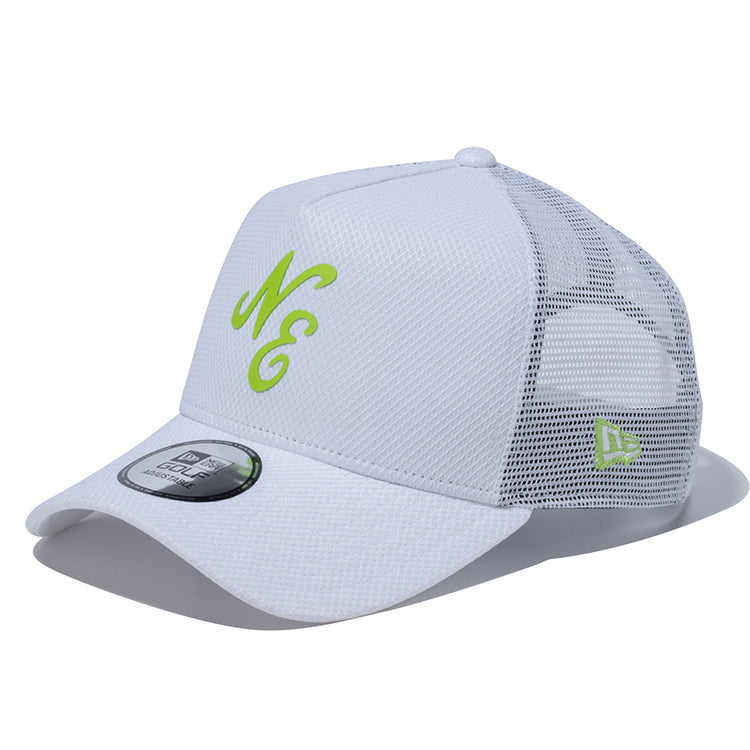 New Era Classic NE White 9FORTY A-Frame Trucker Adjustable Cap