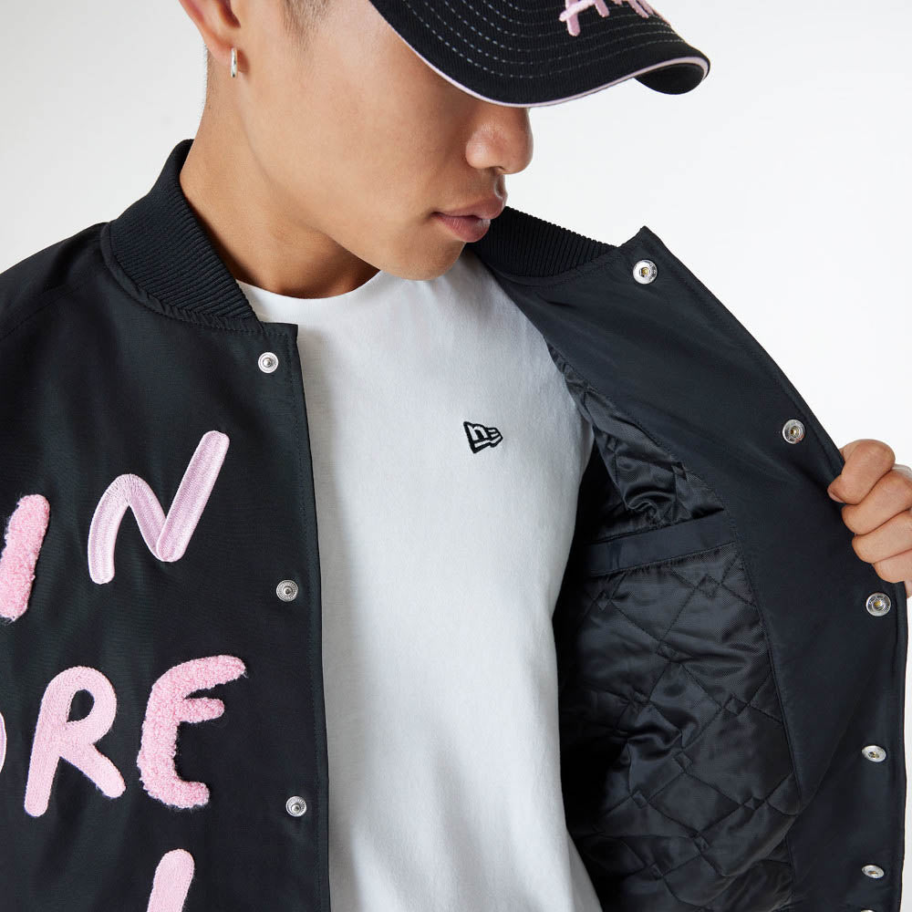 Ricardo Luévanos x New Era Black Jacket