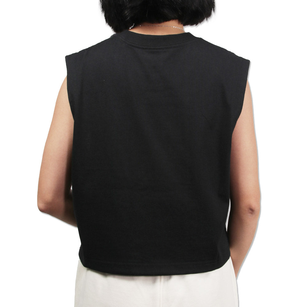 New Era Wordmark Savor The Moment New Era Pearl Black Tank Top