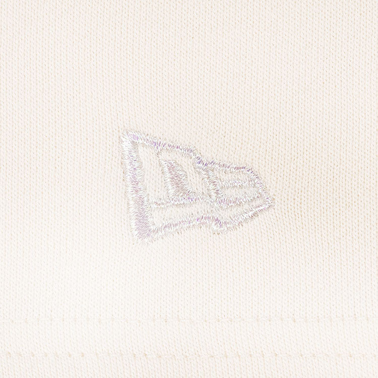 New Era Wordmark Savor The Moment New Era Pearl Ivory Women Knit Shorts