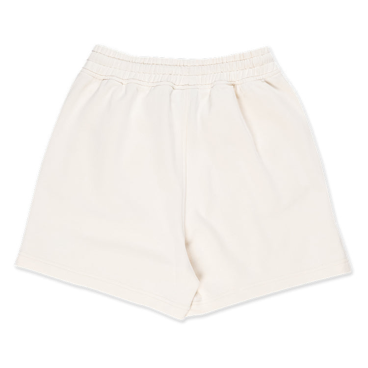 New Era Wordmark Savor The Moment New Era Pearl Ivory Women Knit Shorts