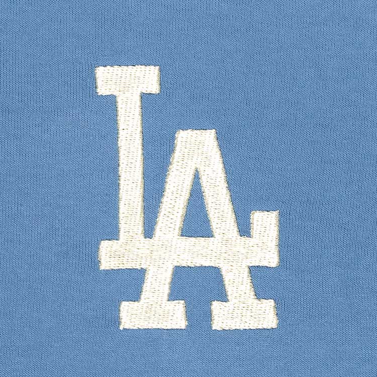 Los Angeles Dodgers MLB Color Era Faded Blue Women Crop Top T-Shirt