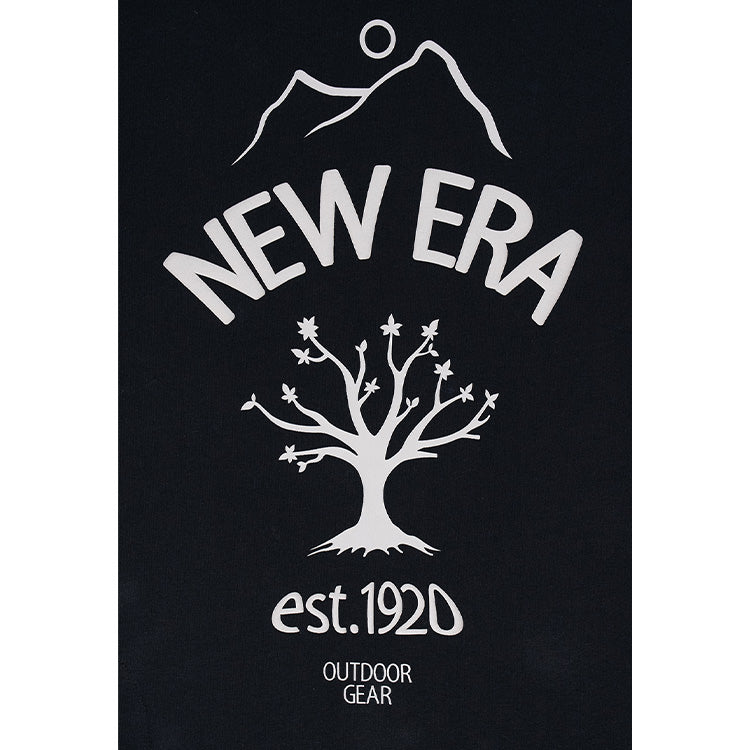 New Era Outdoor Natural Logo Black Short Sleeve T-Shirt