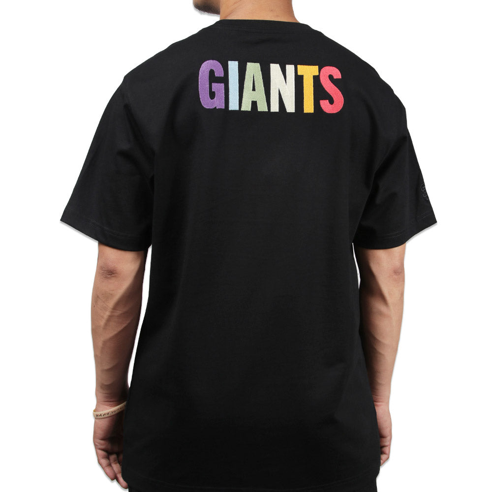 San Francisco Giants MLB Light Rainbow Black Short Sleeve T-Shirt