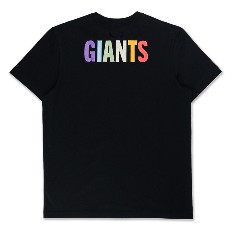 San Francisco Giants MLB Light Rainbow Black Short Sleeve T-Shirt