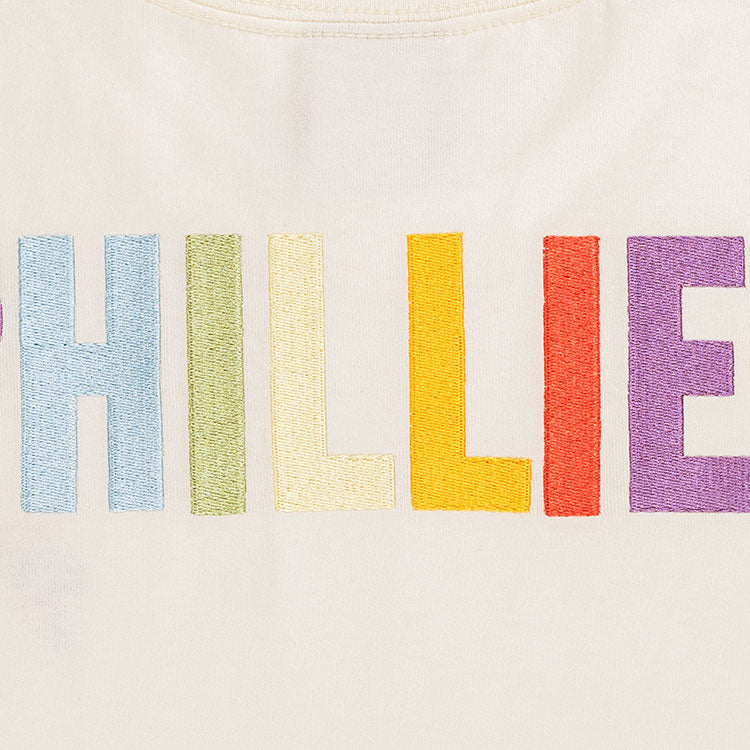 Philadelphia Phillies MLB Light Rainbow Ivory Short Sleeve T-Shirt