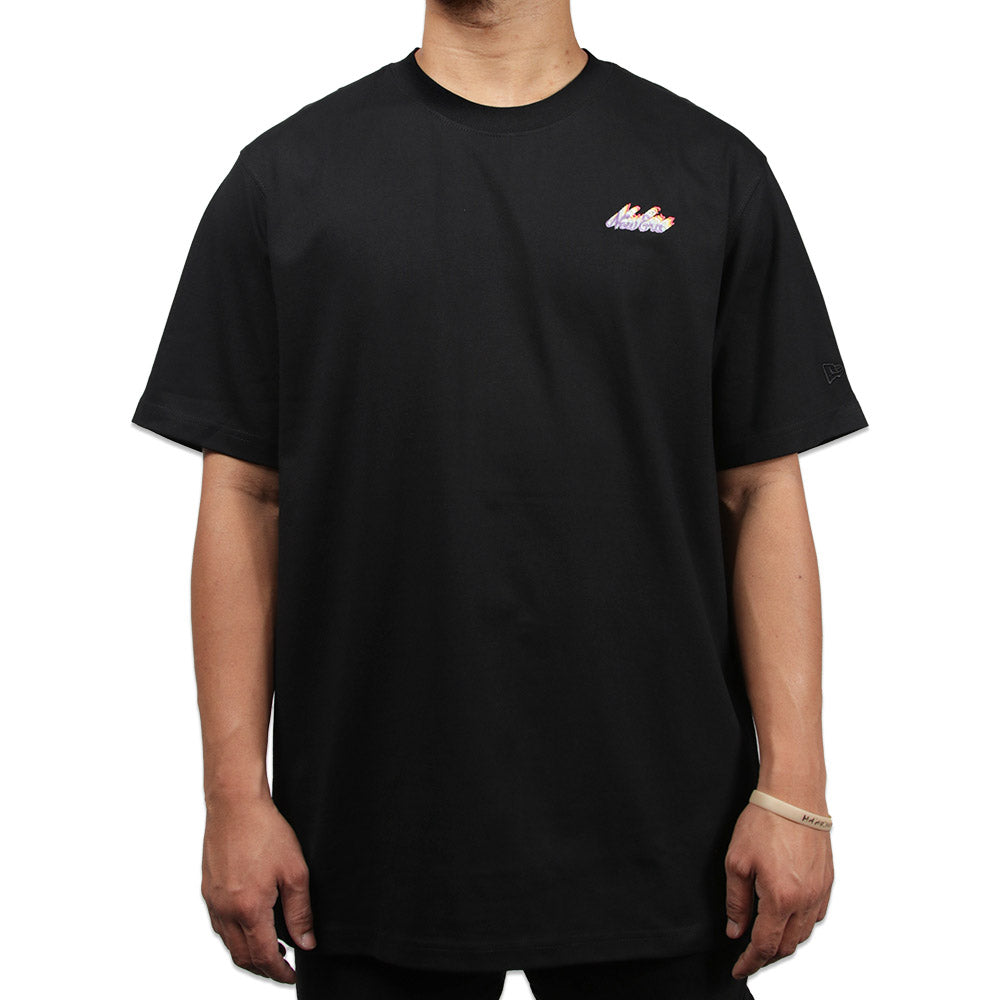 New Era Light Rainbow Black Short Sleeve T-Shirt