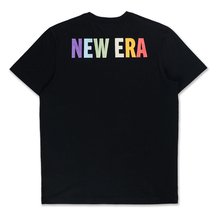 New Era Light Rainbow Black Short Sleeve T-Shirt