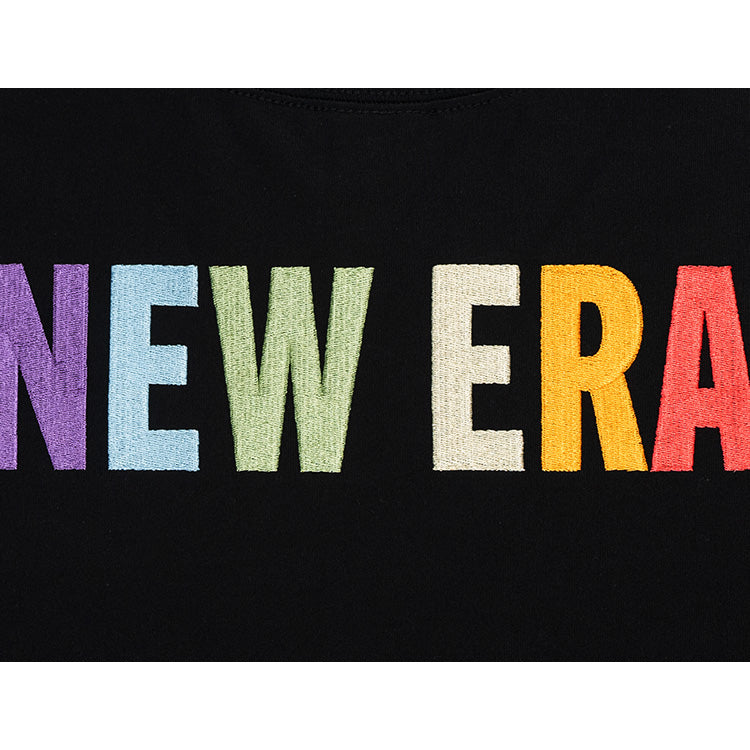 New Era Light Rainbow Black Short Sleeve T-Shirt