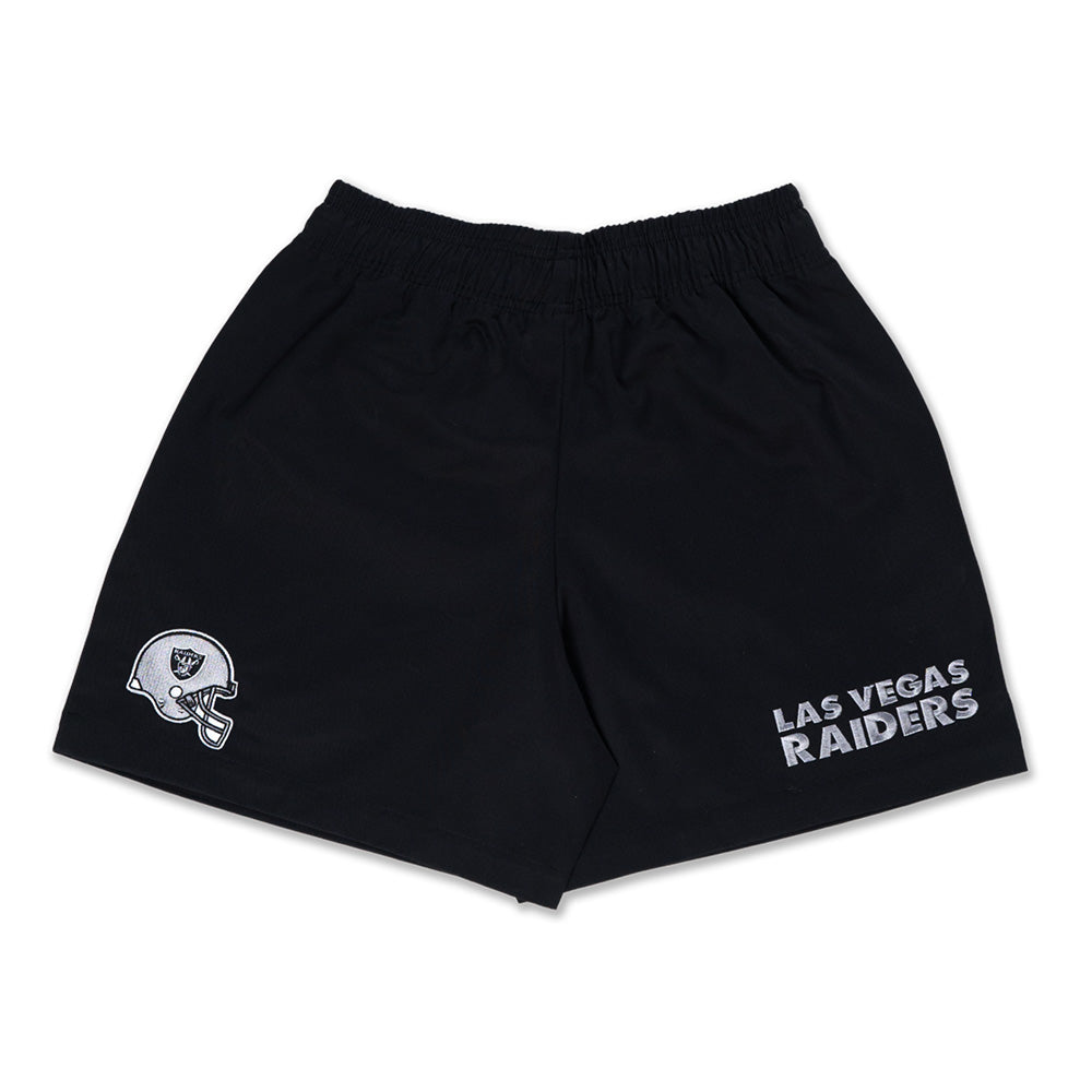 Las Vegas Raiders NFL Helmet Black Shorts