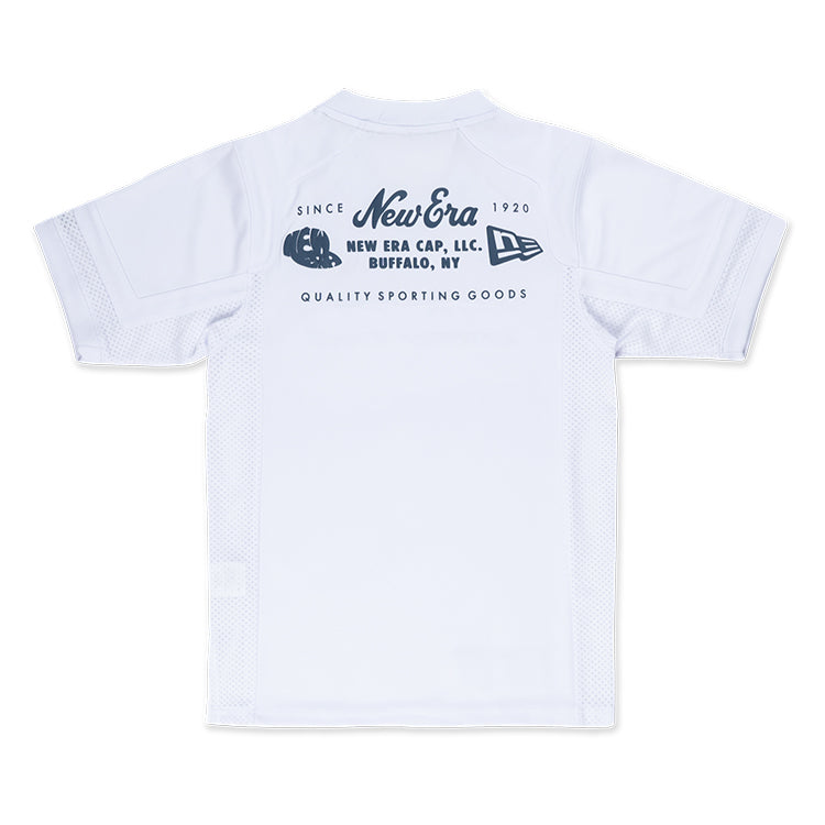 New Era Basic White American Football Jersey T-Shirt