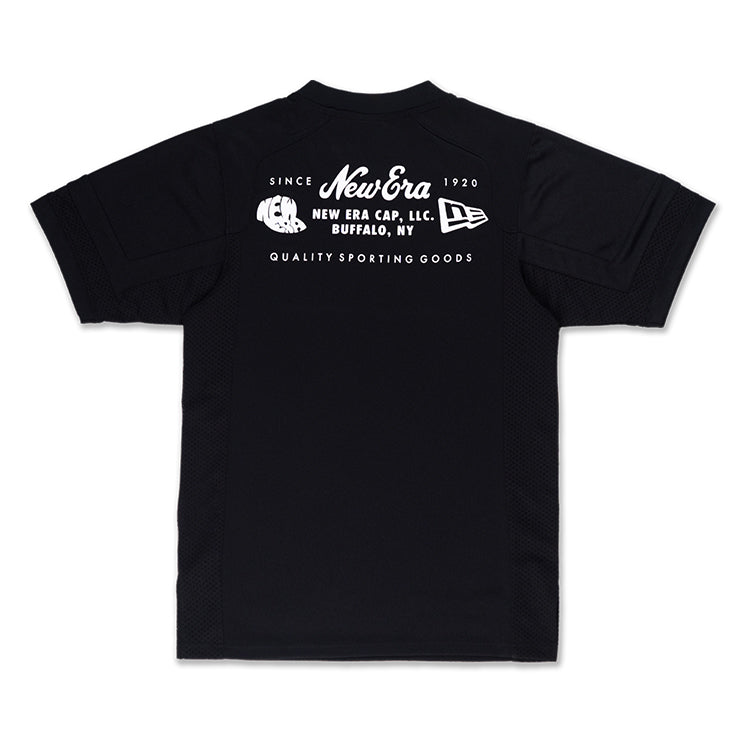 New Era Basic Black American Football Jersey T-Shirt