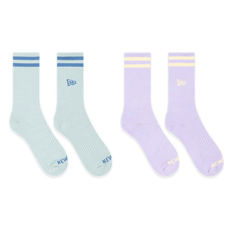 New Era Color Era Fresh Mint and Pastel Lilac Socks