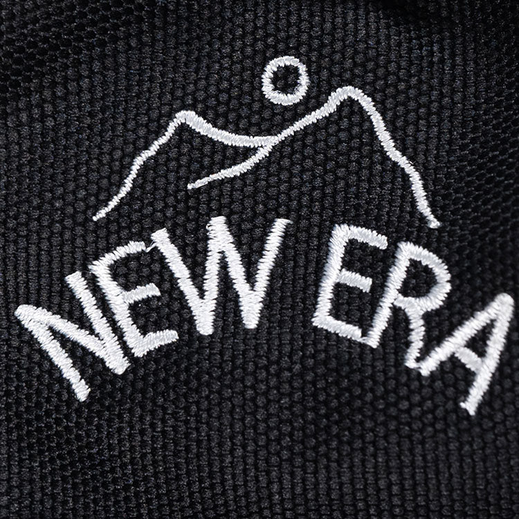 New Era Outdoor Logo Black Shoulder Pouch